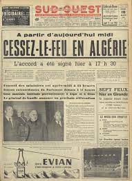 SudOuest Archives on Twitter: "🔍 Dans le rétro, la Une du jour  sélectionnée dans nos #archives : le 19 mars 1962, le cessez-le-feu dans la  Guerre d'#Algérie est décrété. https://t.co/x5L7qODvgN" / Twitter
