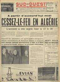 SudOuest Archives on Twitter: "🔍 Dans le rétro, la Une du jour  sélectionnée dans nos #archives : le 19 mars 1962, le cessez-le-feu dans la  Guerre d'#Algérie est décrété. https://t.co/x5L7qODvgN" / Twitter